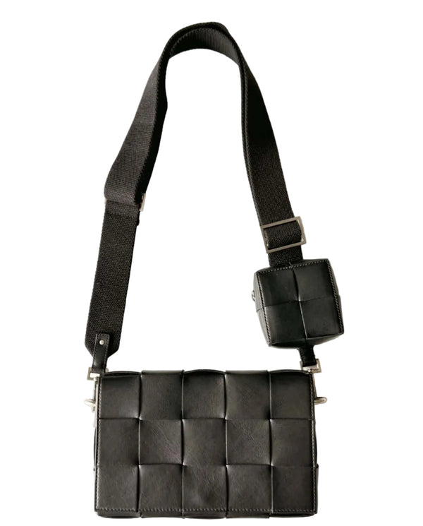 Bottega Veneta Borsa Cassette Bottega Veneta in pelle intrecciata