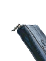 Load image into Gallery viewer, Chrome Hearts REC F ZIP Wallet 3 Cemetery Cross Patch black Leather (Vintage)
