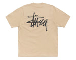Load image into Gallery viewer, Stussy Basic Tee Khaki
