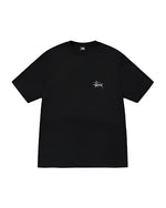Load image into Gallery viewer, Stüssy Built In USA Pigment Dyed Tee Black
