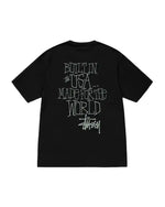 Load image into Gallery viewer, Stüssy Built In USA Pigment Dyed Tee Black

