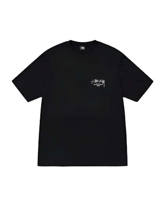 Stüssy Beat Sounds Pigment Dyed Tee Black