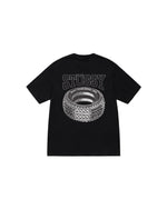 Load image into Gallery viewer, Stussy Tough Tread Tee Black
