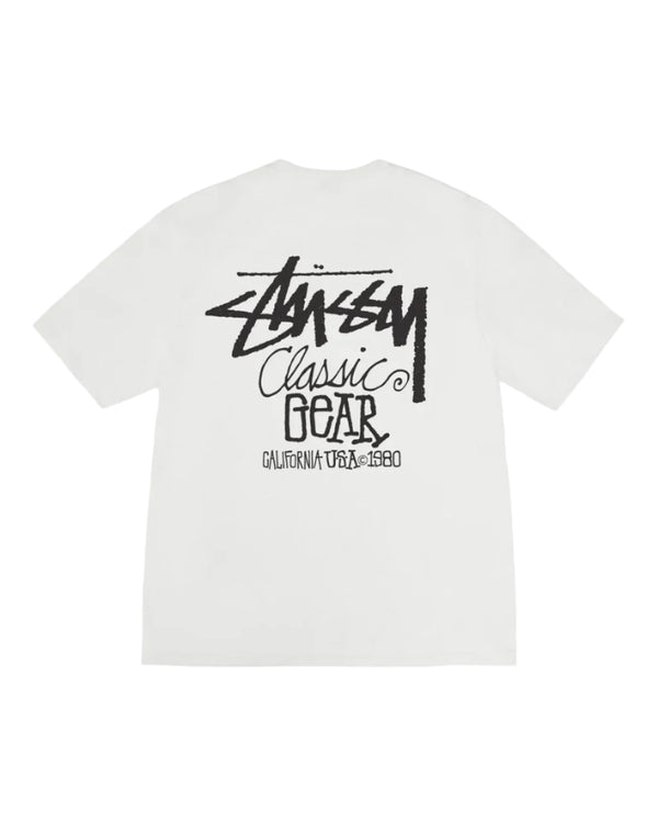 Stussy Classic Gear Pigment Dyed Tee Natural