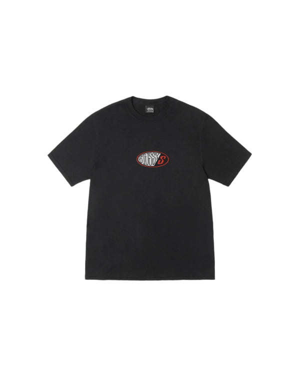 Stussy Pitstop Tee Pigment Dyed Black