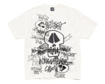 Load image into Gallery viewer, Stussy Skulls Pig. Dyed Tee Natural
