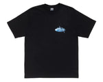 Load image into Gallery viewer, Stussy Wave Oval Tee Black
