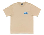 Load image into Gallery viewer, Stussy Wave Oval Tee Khaki
