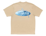 Load image into Gallery viewer, Stussy Wave Oval Tee Khaki
