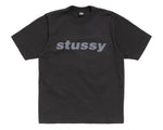 Load image into Gallery viewer, Stussy Shark Tee Pigment Dyed Faded Black
