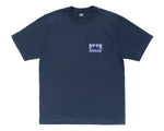 Load image into Gallery viewer, Stussy Box Crown Tee Navy
