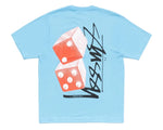 Load image into Gallery viewer, Stussy Tall Dice Tee Sky Blue
