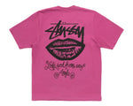 Load image into Gallery viewer, Stussy Any Angle Tee Pigment Dyed Berry
