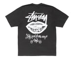 Load image into Gallery viewer, Stussy Any Angle Tee Pigment Dyed Faded Black
