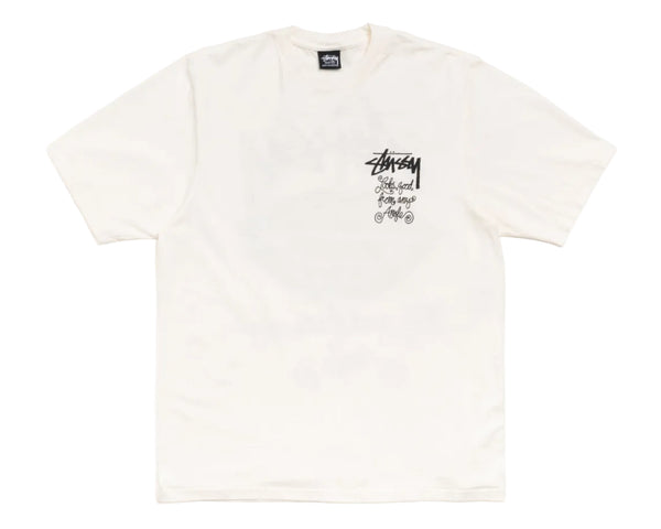 Stussy Any Angle Tee Pigment Dyed White