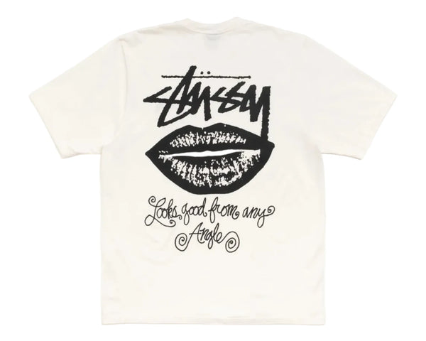 Stussy Any Angle Tee Pigment Dyed White