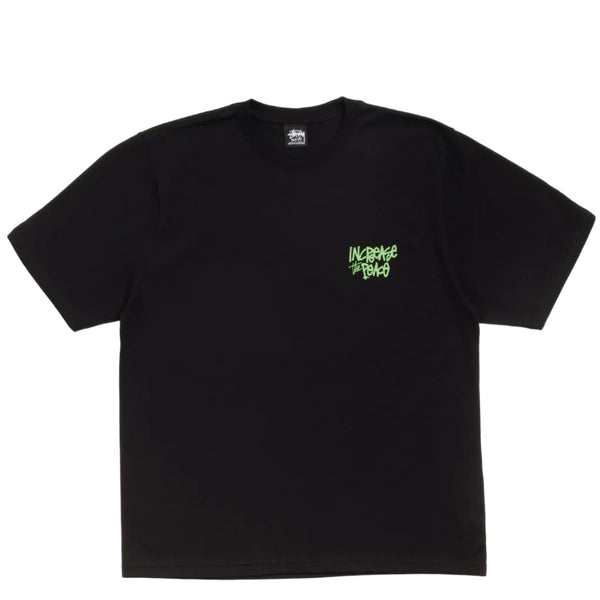 Stussy Peace Increased Tee Black