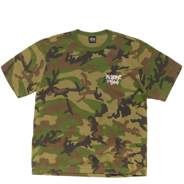 Stussy Peace Increased Tee Camo Green