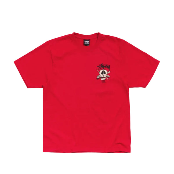 Stussy Fresh Foils Pig Dyed Tee Red
