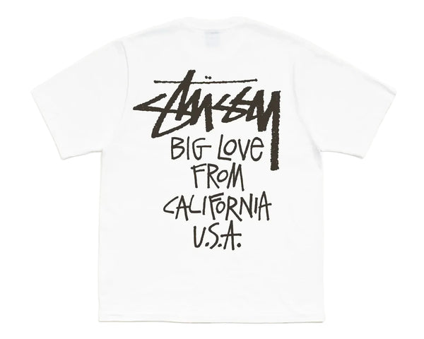 Stussy Big Love Tee White