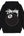 Stussy 8 Ball Pigment Dyed Hoodie Black