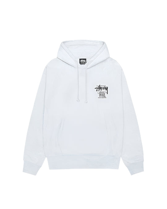 Stüssy Classic Gear Hoodie Ash Heather