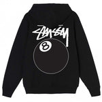 Load image into Gallery viewer, Stussy 8 Ball Pigment Dyed Hoodie Black
