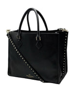 Load image into Gallery viewer, Valentino Garavani Rock Studs Shoulder Tote Bag (Like new) K387J6G

