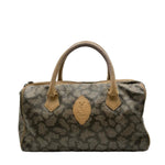 Load image into Gallery viewer, Saint Laurent Vintage Yves Grey black brown leather bag (Pre-owned)
