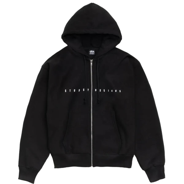 Stussy S Box Zip Hoodie Black