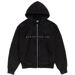 Load image into Gallery viewer, Stussy S Box Zip Hoodie Black
