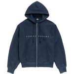 Load image into Gallery viewer, Stussy S Box Zip Hoodie Navy
