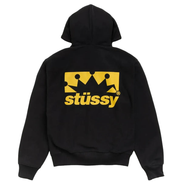 Stussy Box Crown Zip Hoodie Black