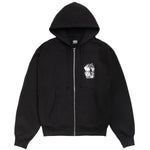 Load image into Gallery viewer, Stussy Tall Dice Zip Hoodie Black
