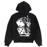 Load image into Gallery viewer, Stussy Tall Dice Zip Hoodie Black
