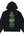Stussy Peace Increased Zip Hoodie Black