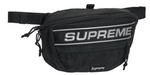 Load image into Gallery viewer, Supreme Logo Waist Bag Black
