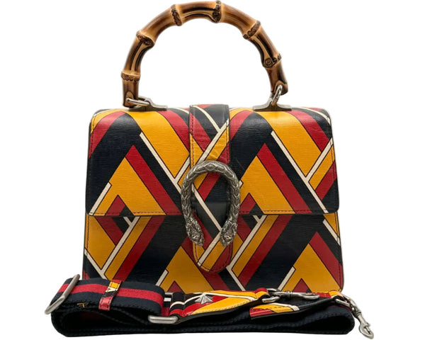 Gucci Dionysus Bamboo Top Handle Bag (Excellent Condition)