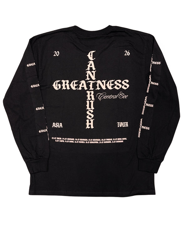 Central Cee Concert Longsleeve 2026 Black