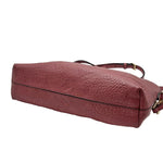 Load image into Gallery viewer, Burberry Red Signature Grain Check Embossed Leather Peyton Crossbody Bag (Pre-owned) 6YWG7K4
