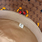 Load image into Gallery viewer, Gucci x Disney Mini Vintage GG Supreme Monogram Mickey Mouse Bucket Hat M Ebony (Like new)
