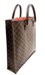 Load image into Gallery viewer, Louis Vuitton 2001 Damier Ebene Venice Sac Plat tote bag (Like new)
