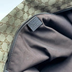 Load image into Gallery viewer, Gucci Web Strap Side Snap Carry On Duffle Bag GG Canvas Large travel bag (Pre-owned) 84327YK
