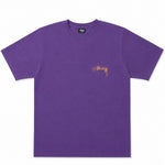Load image into Gallery viewer, Stussy Statue Pig. Dyed Tee Purple
