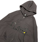 Load image into Gallery viewer, LLOUDGYM Zip Up Hoodie Charcoal
