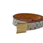 Load image into Gallery viewer, Louis Vuitton Multicolor Belt White (Pre-owned) 4JJQ3V8
