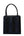 Saint Laurent Black Satin Tote Bag Vertical Stripes (Like new) 63BTXDG