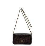 Load image into Gallery viewer, Louis Vuitton Amarante Monogram Vernis Felicie Pochette Bag (Like new) JTM4CTK
