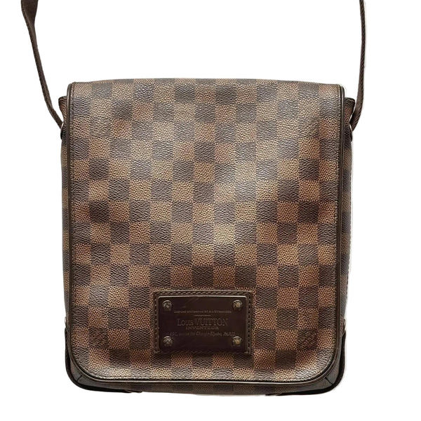 Louis Vuitton Damier Canvas Brooklyn PM Messenger Bag (Pre-owned) 39XQYCB