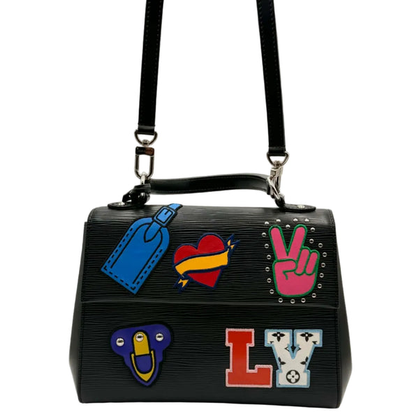 Louis Vuitton Cluny handbag Black Epi Leather (Like new) J3GCDHM